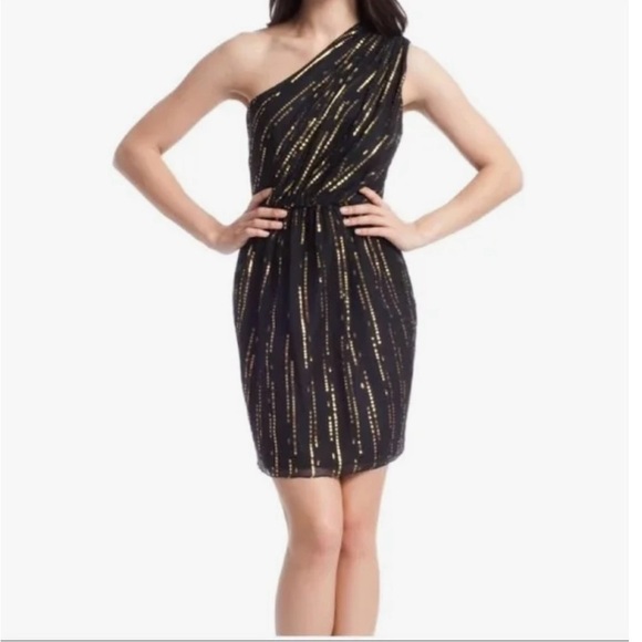 Ladies junior THE LIMITED one-shoulder mini dress - Picture 1 of 9